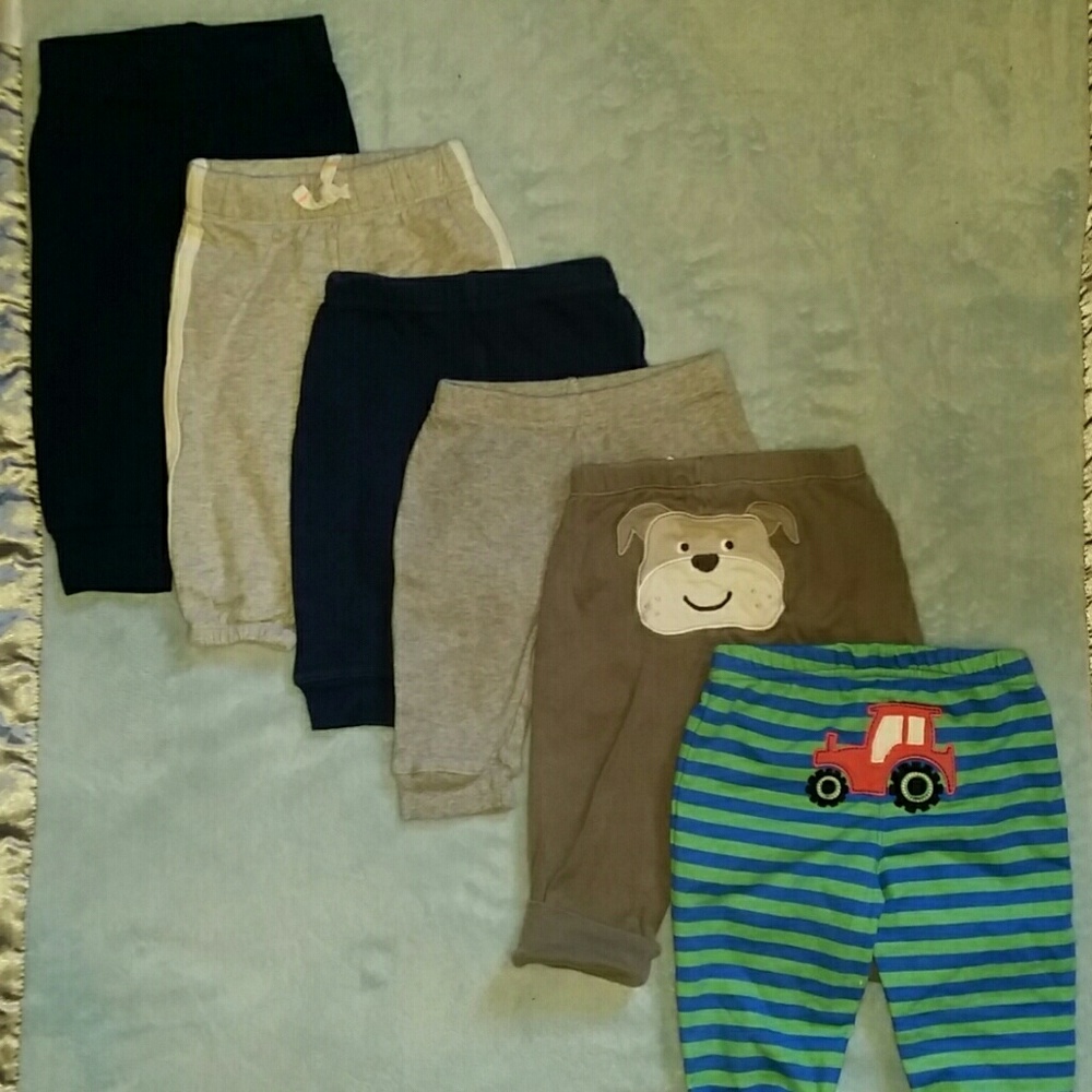 (6) pairs 6m pants